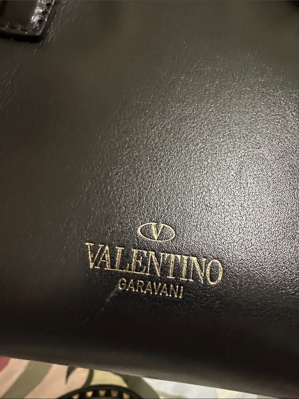 Valentino Garavani Black Studded Leather Shoulder/Crossbody Bag - Picture 3 of 16